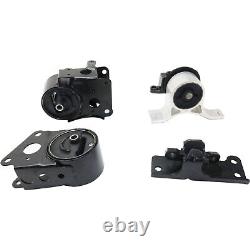 New Motor & Trans Mount Kit Front & Rear For Nissan Murano 2003-2007 WithO Sensor