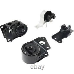 New Motor & Trans Mount Kit Front & Rear For Nissan Murano 2003-2007 WithO Sensor