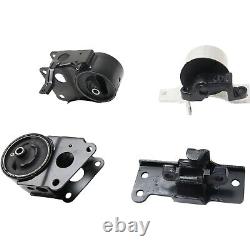 New Motor & Trans Mount Kit Front & Rear For Nissan Murano 2003-2007 WithO Sensor