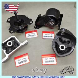 New OEM 4PCS engine motor and transmission installation for 02-06 Honda CR-V2.4L