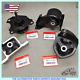 New OEM 4PCS engine motor and transmission installation for 02-06 Honda CR-V2.4L