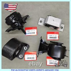 New OEM 4PCS engine motor and transmission installation for 02-06 Honda CR-V2.4L