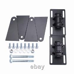 New Universal Adjustable Swap Mounts Weldable Cut for LS Swap Conversion 5.3