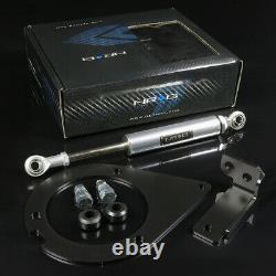 Nrg Aluminum Engine Torque Damper For 03-06 Lancer Evo 8 9 VIII IX 4g63 Silver