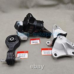 OEM 3PCS Engine Motor &Auto Transmission Mount Set For 2012-13 Honda Civic 1.8L