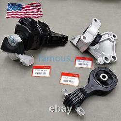OEM 3X Engine Motor & Auto Transmission Mount Set For 2012-2013 Honda Civic 1.8L