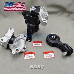 OEM 3X Engine Motor & Auto Transmission Mount Set For 2012-2013 Honda Civic 1.8L