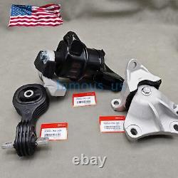 OEM 3X Engine Motor & Auto Transmission Mount Set For 2012-2013 Honda Civic 1.8L