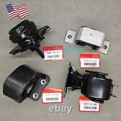 OEM 4PCS Engine Motor & Trans Mount Fits For 2002-2006 Honda CR-V 2.4L Automatic