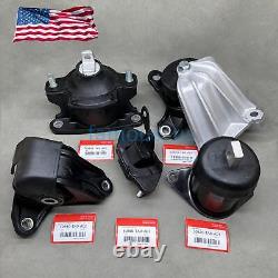 OEM! 5PCS Engine Motor & Trans Mounts Kit For 08-12 Honda Accord 2.4L Auto Trans