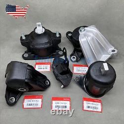 OEM! 5PCS Engine Motor & Trans Mounts Kit For 08-12 Honda Accord 2.4L Auto Trans