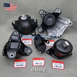 OEM! 5PCS Engine Motor & Trans Mounts Kit For 08-12 Honda Accord 2.4L Auto Trans