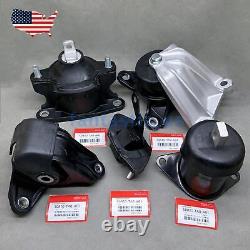 OEM! 5PCS Engine Motor & Trans Mounts Kit For 08-12 Honda Accord 2.4L Auto Trans