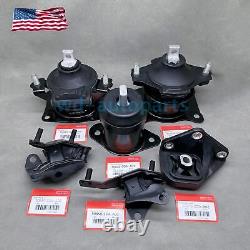 OEM! For 03-07 Honda Accord 2.4L Engine Motor & Trans Mount Set 6PCS (Automatic)