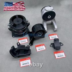 OEM For 1999-2004 Honda Odyssey 3.5L Engine Motor Trans Mount Set 5PCS Hydraulic