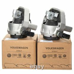 OEM L&R Side Engine Mounts 4G0199381 For Audi A6 A7 Quattro 2.0T 3.0T