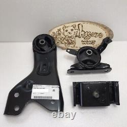 OEM SUBARU Sambar KS4 KV4 4WD EN07 Engine and mission Mount 3piece set genuine