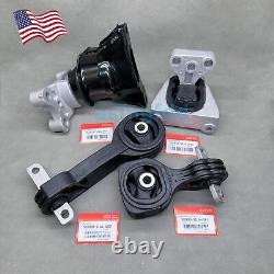 OEM Set of 4 Engine Motor &Trans Mount Kit for 06-10 Honda Civic 1.8L Auto Trans