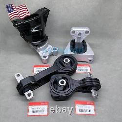 OEM Set of 4 Engine Motor &Trans Mount Kit for 06-10 Honda Civic 1.8L Auto Trans