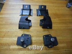 Original 1966 67 68 1969 Ford Fairlane Torino 390 428cj Motor Engine Mounts Set