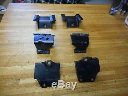 Original 1966 67 68 1969 Ford Fairlane Torino 390 428cj Motor Engine Mounts Set