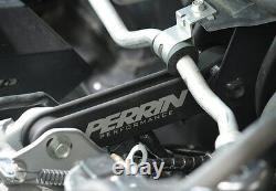 Perrin Black Color Pitch Stop Mount for 1993-2020 Subaru Impreza WRX STI & More