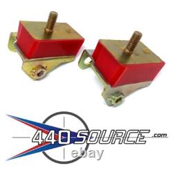 Polyurethane Engine Mounts (PAIR) for Mopar Big Block 383 400 440 66-72B /70-74E