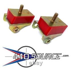 Polyurethane Engine Mounts (PAIR) for Mopar Big Block 383 400 440 66-72B /70-74E