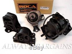 ROCAR Engine Mount Motor Transmission Mount Bushing Honda Accord 98-02 2.3L 4Cyl