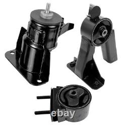 Right, Front & Rear Engine Motor Mounts 3PCS Set Fits Suzuki Swift 11-07 1.5L