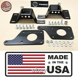 SR 79-04 Mustang LS1 5.3L 6.0L Engine Swap 4.6L Solid Mount Adapter Plates Kit