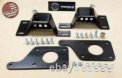 SR 79-04 Mustang LS1 5.3L 6.0L Engine Swap 4.6L Solid Mount Adapter Plates Kit