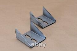 SR Chevy SBC BBC 283 350 396 502 LT1 Biscuit Weld-in Motor Mounts 3 Bolt Style