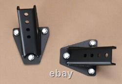 SR Chevy SBC BBC 283 350 396 502 LT1 Biscuit Weld-in Motor Mounts 3 Bolt Style