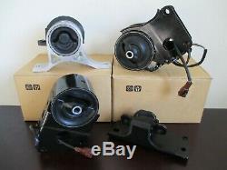 Set 4 Engine & Transmission Mounts Fits 2004-2006 Nissan Maxima & Altima 3.5l