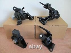 Set 4 Engine & Transmission Mounts For 2009-2017 Toyota Corolla 1.8l, At-no Cvt