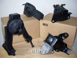 Set Of 4 Engine & Transmission Mounts For 2003-2008 Toyota Corolla & Matrix 1.8l
