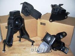 Set Of 4 Engine & Transmission Mounts For 2003-2008 Toyota Corolla & Matrix 1.8l