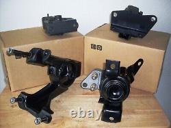 Set Of 4 Engine & Transmission Mounts For 2003-2008 Toyota Corolla & Matrix 1.8l