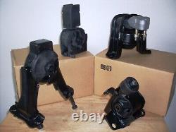 Set Of 4 Engine & Transmission Mounts For 2003-2008 Toyota Corolla & Matrix 1.8l