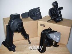 Set Of 4 Engine & Transmission Mounts For 2003-2008 Toyota Corolla & Matrix 1.8l