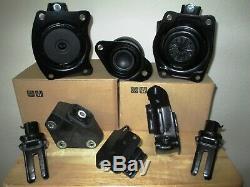 Set Of 8 Motor, Transmission & Suspension Mounts - 04,05,06 Acura Tl, 3.2l, A/t