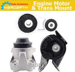 Set of 3 Engine Motor & Transmission Mount Compatible with 2010-2012 Mazda CX-9