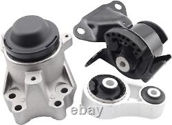Set of 3 Engine Motor & Transmission Mount Compatible with 2010-2012 Mazda CX-9