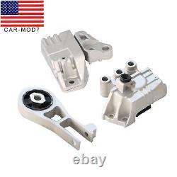 Set of 3 Motor Mount For Ram Promaster City 2.4L A/T 2016 2017 2018 2019-2022