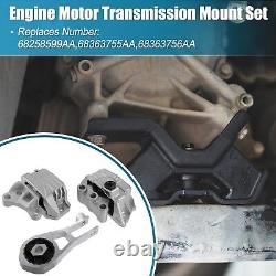 Set of 3 Motor Mount For Ram Promaster City 2.4L A/T 2016 2017 2018 2019-2022