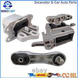 Set of 3pcs Engine Transmission Motor Mount For BMW X1 X2 F46 MINI F55 F57 1.2T