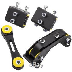 Set of Engine Trans Motor Mount Pitch Mount 4pcs for Subaru Impreza WRX STI 2002