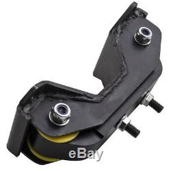 Set of Engine Trans Motor Mount Pitch Mount 4pcs for Subaru Impreza WRX STI 2002