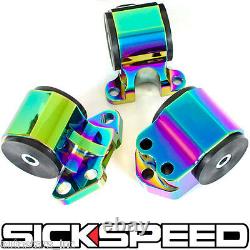 Sickspeed 92-95 Motor Mounts Kit B16 B18 Eg B-series Engine Neo Chrome